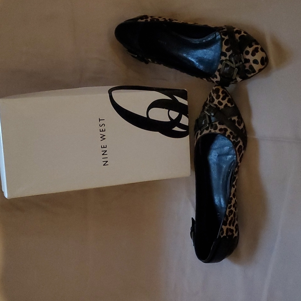 Flat Animal print shoes